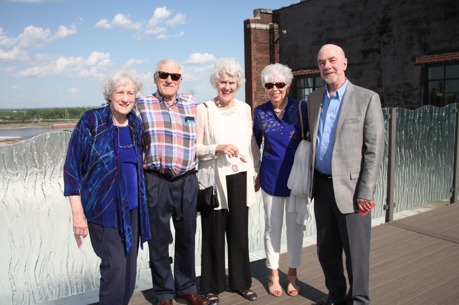 Kay Drey, John and Susan Rava, Jim Wilson, Mary Beth Layton